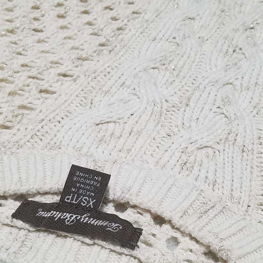 Tommy Bahama Sweater Cover Up White XS